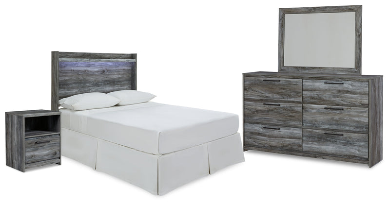 Baystorm Panel Bed, Dresser, Mirror, Chest & Nightstand, Bedroom Set