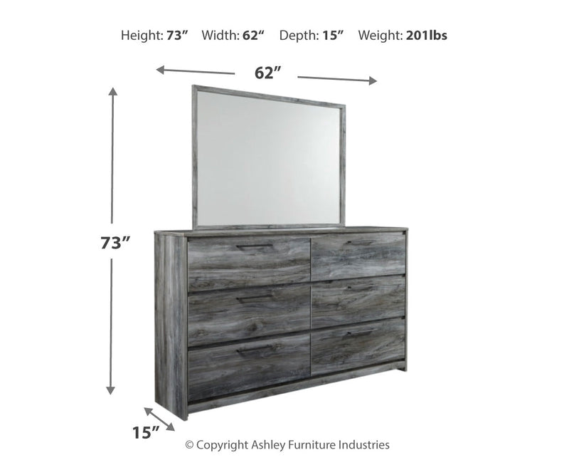 Baystorm Panel Bed, Dresser, Mirror, Chest & Nightstand, Bedroom Set