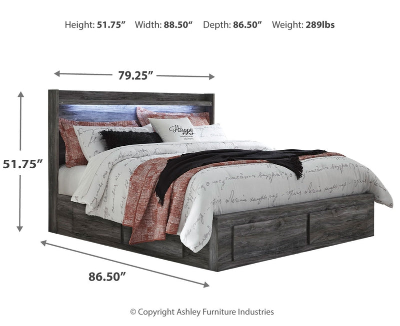 Baystorm Panel Bed, Dresser, Mirror, Chest & Nightstand, Bedroom Set