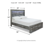Baystorm Panel Bed