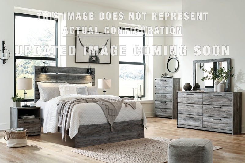Baystorm Panel Bed, Dresser, Mirror, Chest & Nightstand, Bedroom Set