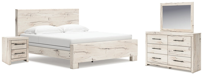 Lawroy Panel Bed, Dresser, Mirror, Chest & Nightstand, Bedroom Set