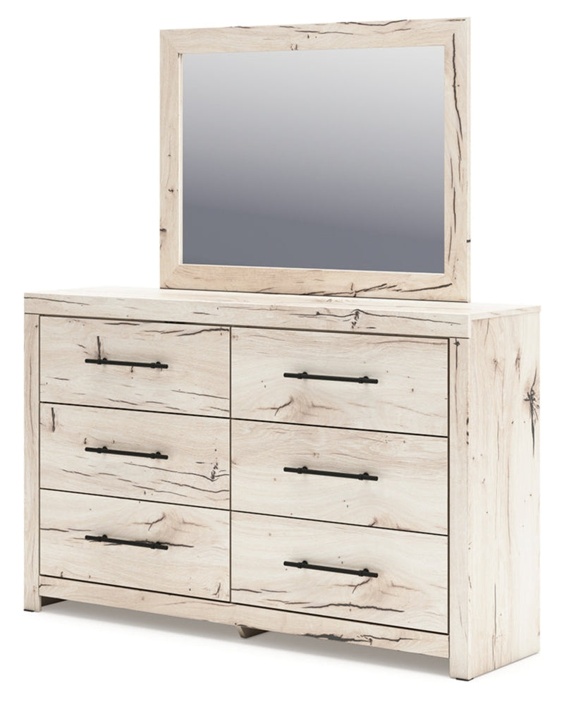 Lawroy Panel Bed, Dresser, Mirror, Chest & Nightstand, Bedroom Set