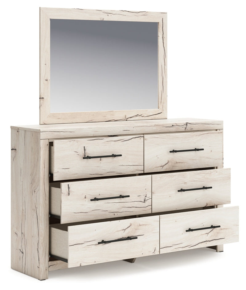 Lawroy Panel Bed, Dresser, Mirror, Chest & Nightstand, Bedroom Set