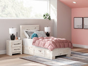 Lawroy Panel Bed Twin Panel Bed with Storage