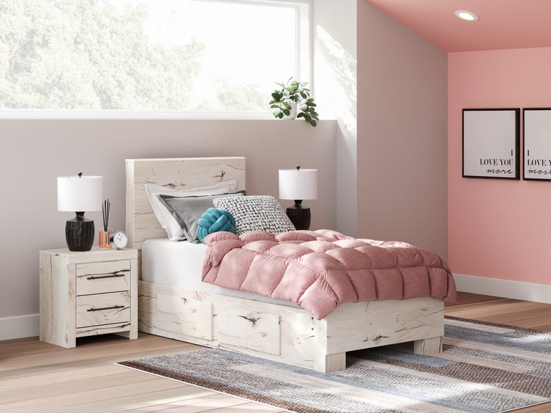 Lawroy Panel Bed Twin Panel Bed with Storage