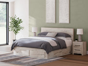 Lawroy Panel Bed King Panel Storage Bed