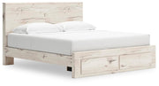 Lawroy Panel Bed, Dresser, Mirror, Chest & Nightstand, Bedroom Set