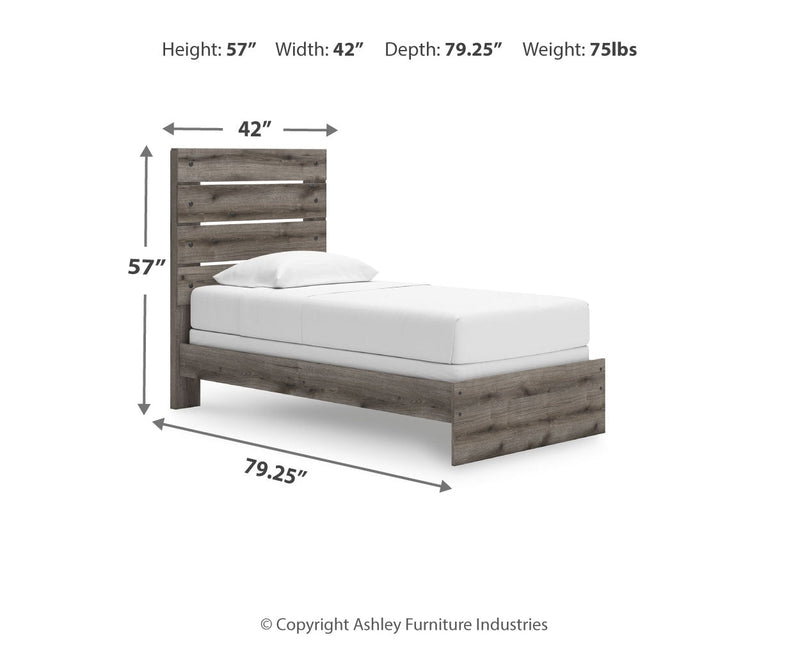 Graystorm Panel Bed, Dresser, Mirror, Chest & Nightstand, Bedroom Set