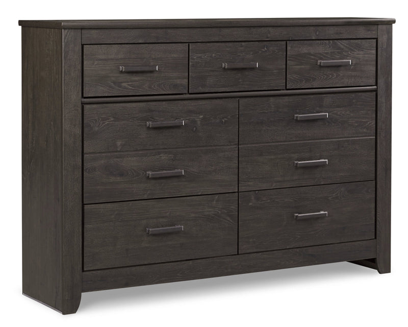 Brinxton Panel Bed, Dresser, Mirror, Chest & Nightstand, Bedroom Set