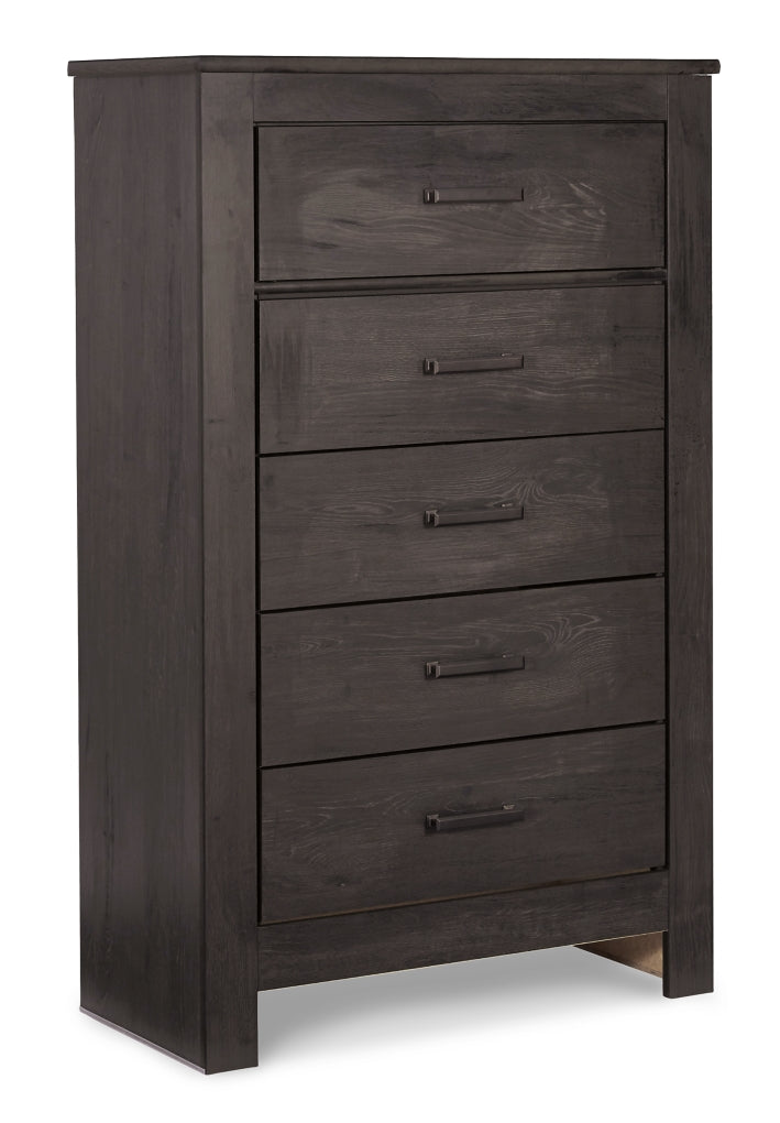 Brinxton Panel Bed, Dresser, Mirror, Chest & Nightstand, Bedroom Set