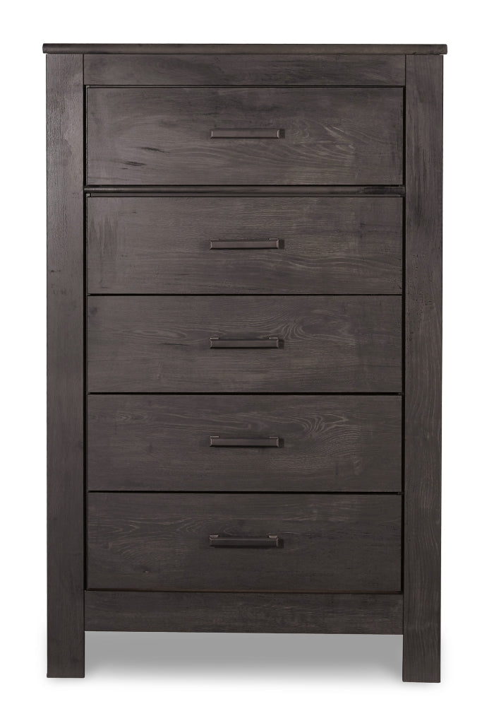 Brinxton Panel Bed, Dresser, Mirror, Chest & Nightstand, Bedroom Set