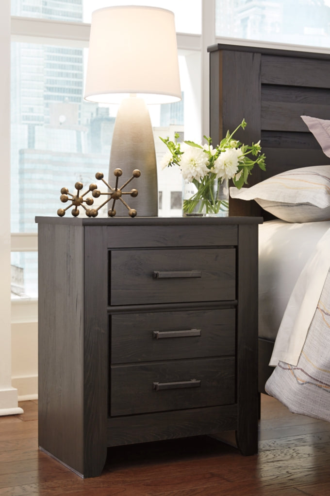 Brinxton Panel Bed, Dresser, Mirror, Chest & Nightstand, Bedroom Set