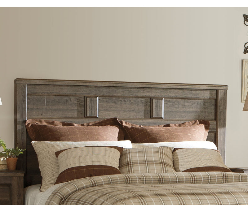 Juararo Bed, Dresser, Mirror, Chest & Nightstand, Bedroom Set