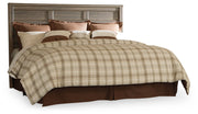 Juararo Panel Headboard King Cal Panel Headboard