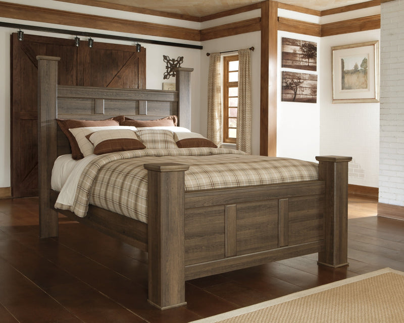 Juararo Bed, Dresser, Mirror, Chest & Nightstand, Bedroom Set