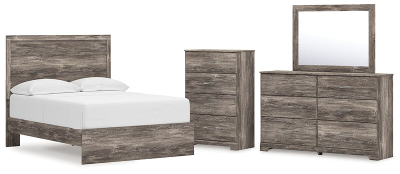 Ralinksi Panel Bed, Dresser, Mirror, Chest & Nightstand, Bedroom Set