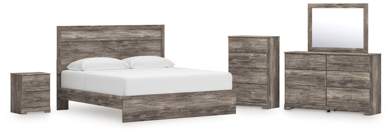 Ralinksi Panel Bed, Dresser, Mirror, Chest & Nightstand, Bedroom Set