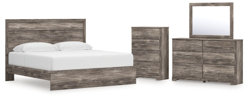 Ralinksi Panel Bed, Dresser, Mirror, Chest & Nightstand, Bedroom Set