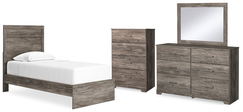 Ralinksi Panel Bed, Dresser, Mirror, Chest & Nightstand, Bedroom Set