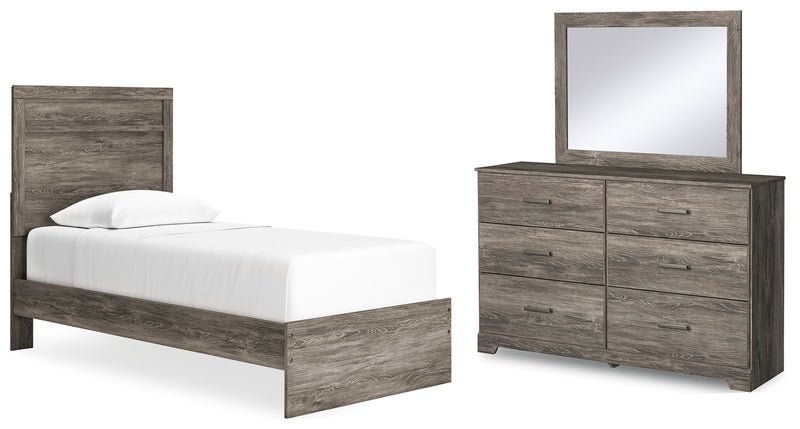Ralinksi Panel Bed, Dresser, Mirror, Chest & Nightstand, Bedroom Set
