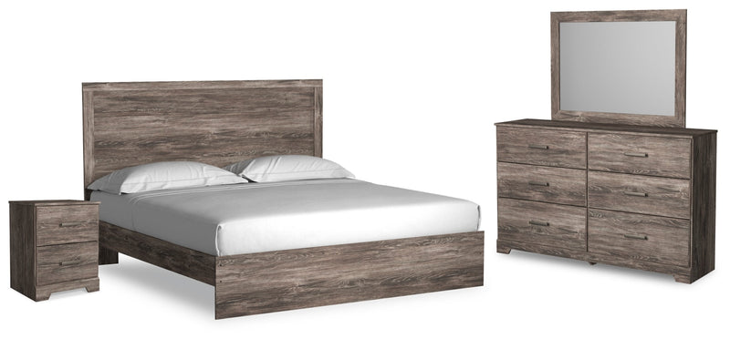 Ralinksi Panel Bed, Dresser, Mirror, Chest & Nightstand, Bedroom Set