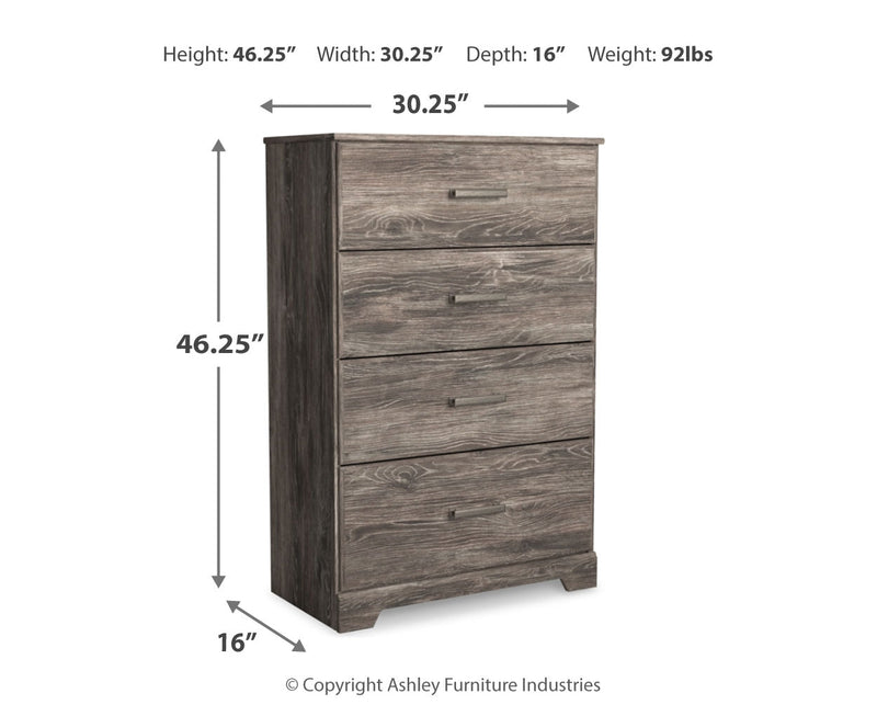 Ralinksi Panel Bed, Dresser, Mirror, Chest & Nightstand, Bedroom Set