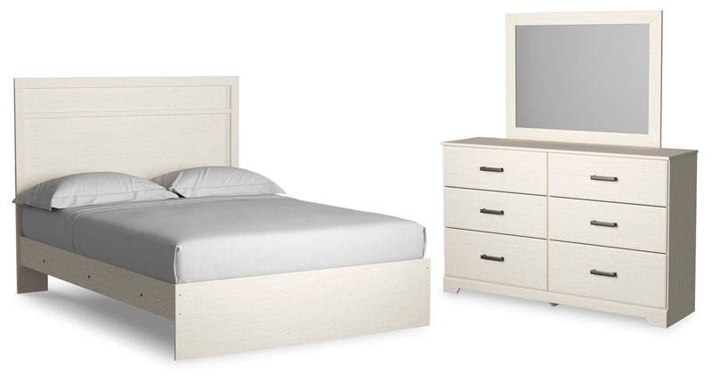 Stelsie Panel Bed, Dresser, Mirror, Chest & Nightstand, Bedroom Set