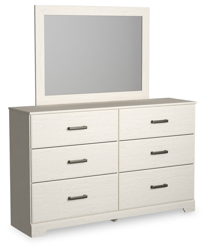 Stelsie Panel Bed, Dresser, Mirror, Chest & Nightstand, Bedroom Set