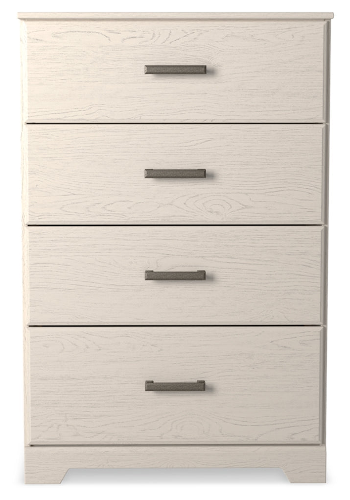 Stelsie Panel Bed, Dresser, Mirror, Chest & Nightstand, Bedroom Set