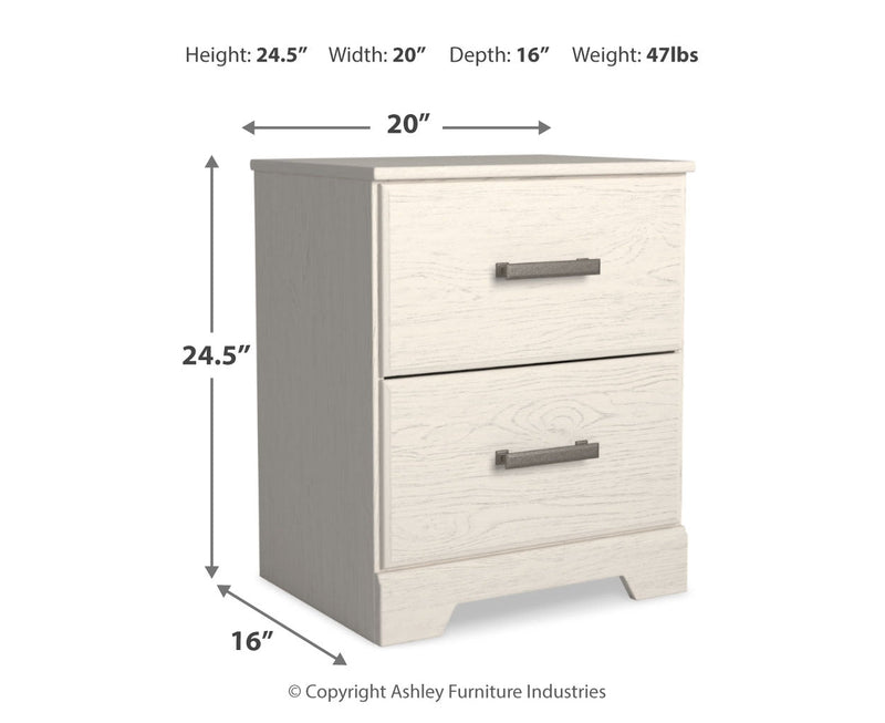 Stelsie Panel Bed, Dresser, Mirror, Chest & Nightstand, Bedroom Set