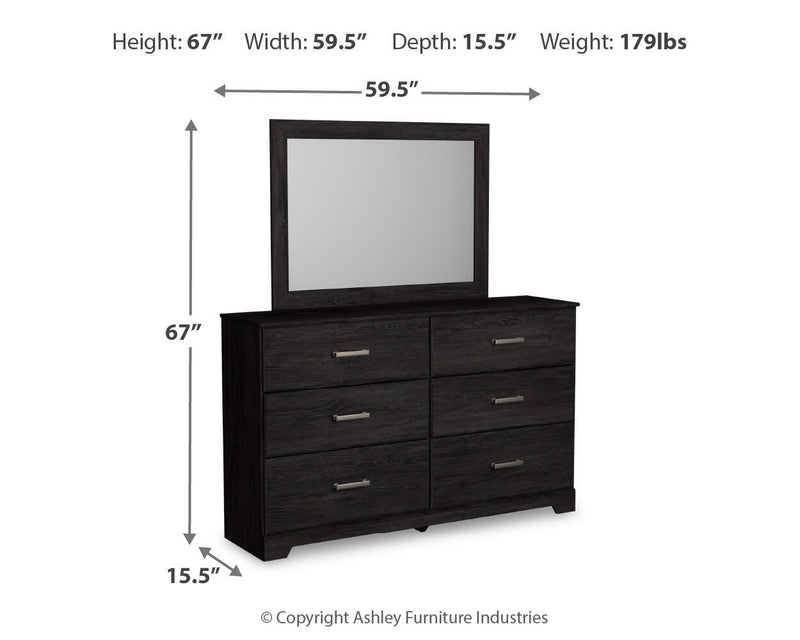 Belachime Mirrored Dressers