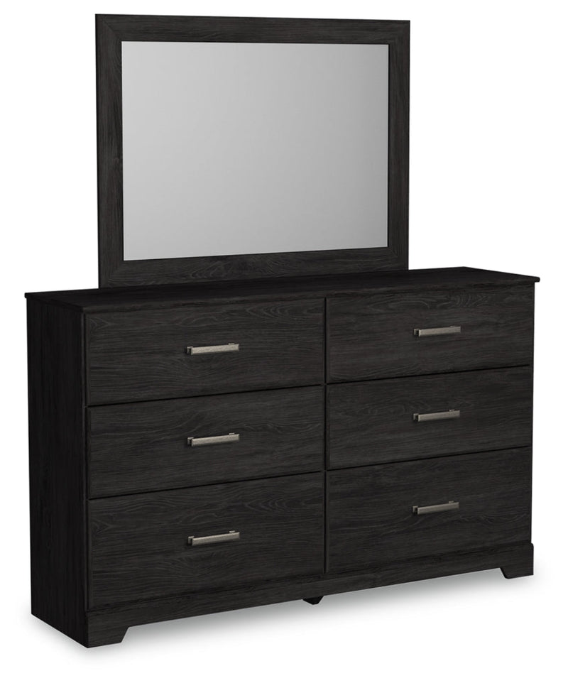 Belachime Panel Bed, Dresser, Mirror, Chest & Nightstand, Bedroom Set