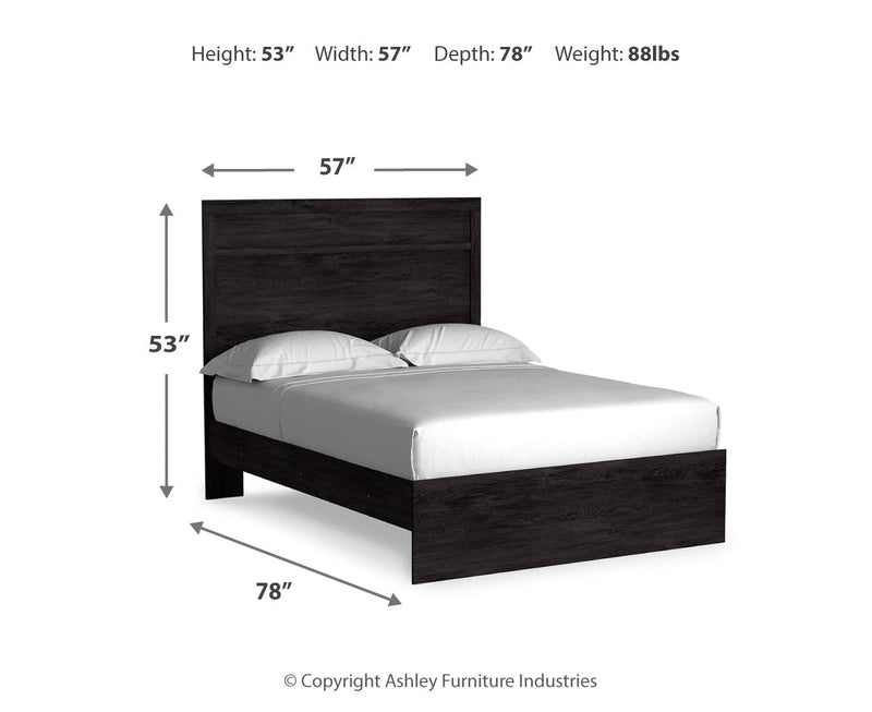 Belachime Panel Bed, Dresser, Mirror, Chest & Nightstand, Bedroom Set