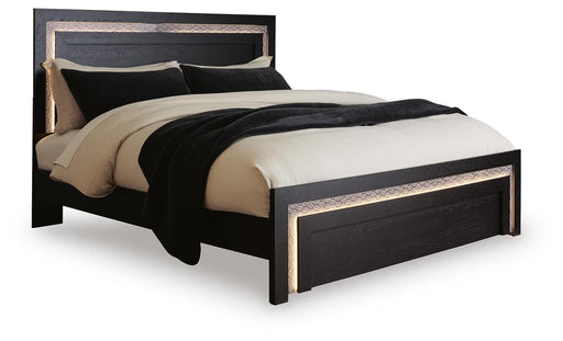 Shoralli Panel Bed