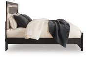 Shoralli Panel Bed