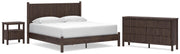 Pamytta Panel Bed, Dresser, Mirror, Chest & Nightstand, Bedroom Set