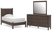 Pamytta Panel Bed, Dresser, Mirror, Chest & Nightstand, Bedroom Set