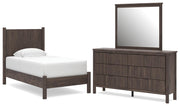 Pamytta Panel Bed, Dresser, Mirror, Chest & Nightstand, Bedroom Set