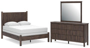 Pamytta Panel Bed, Dresser, Mirror, Chest & Nightstand, Bedroom Set