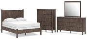 Pamytta Panel Bed, Dresser, Mirror, Chest & Nightstand, Bedroom Set