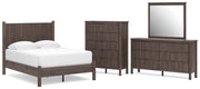 Pamytta Panel Bed, Dresser, Mirror, Chest & Nightstand, Bedroom Set