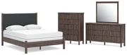 Pamytta Panel Bed, Dresser, Mirror, Chest & Nightstand, Bedroom Set