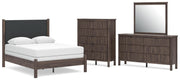 Pamytta Panel Bed, Dresser, Mirror, Chest & Nightstand, Bedroom Set