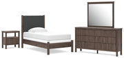 Pamytta Panel Bed, Dresser, Mirror, Chest & Nightstand, Bedroom Set