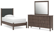 Pamytta Panel Bed, Dresser, Mirror, Chest & Nightstand, Bedroom Set