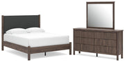 Pamytta Panel Bed, Dresser, Mirror, Chest & Nightstand, Bedroom Set