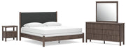 Pamytta Panel Bed, Dresser, Mirror, Chest & Nightstand, Bedroom Set