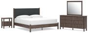 Pamytta Panel Bed, Dresser, Mirror, Chest & Nightstand, Bedroom Set