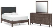 Pamytta Panel Bed, Dresser, Mirror, Chest & Nightstand, Bedroom Set